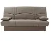 Clic Clac 3 Places Thelma - Tissu Soro Taupe - Couchage 125x190 Cm - L...