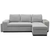 MARKET24 Canapé D'angle Convertible Réversible Valdo 3 A 4 Places - Ti...