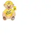 Peluche  GIPSY TOYS  Tour De France  OURS MAILLOT JAUNE 24 CM