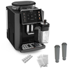 Expresso avec broyeur krups sensation lait m85 maestro ea912hf1 gris a...