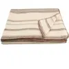 TOISON D'OR  Plaid laine et mohair à rayure 120x180 cm
