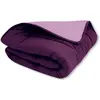 Toison d'Or Cocoon Couette, Prune/Acier, 220cm x 240cm