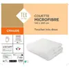 Carrefour Couette Chaude Microfibre 140x200 Cm Tex Home - La Couette