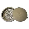 Demi raccord fixe gaine pompier avec patte à visser - Ø300 mm - 215030