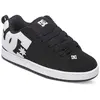 DC Shoes Homme Court Graffik Baskets Basses, Noir et Blanc, 45 EU