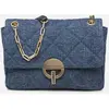 Grand Moon En Lin Denim par Vanessa Bruno Bleu T.U Sacs
