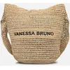 Sac Hobo Raphia par Vanessa Bruno Beige T.U Sacs