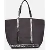 Cabas L Porte Epaule En Toile Coton Et Paillettes par Vanessa Bruno Gr...