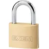 Cadenas laiton à clés - Largeur 40 mm - Exem