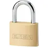 Cadenas laiton à clés - Largeur 45 mm - Exem