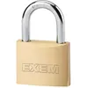 Cadenas laiton à clés - Largeur 30 mm - S'entrouvrant - Exem