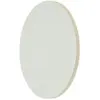 KOSILUM Applique d'atmosphère ronde blanche extérieur D13 cm - Lunar