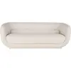 Maisons du Monde Canapé 3/4 places beige tramé