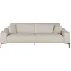 Maisons du Monde Canapé 3/4 places gris clair chiné