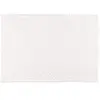 Maisons du Monde Tapis en coton recyclé motif en relief blanc 60x90