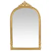 Maisons du Monde Miroir arche à moulures dorées 29x46