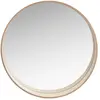 Maisons du Monde Miroir rond beige D55