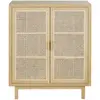 Maisons du Monde Buffet 2 portes cannage en rotin