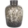 Maisons du Monde Vase en verre noir et transparent