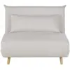 Maisons du Monde Canapé clic-clac 1 place beige