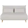 Maisons du Monde Canapé clic-clac 2 places beige