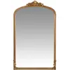 Maisons du Monde Miroir rectangulaire à moulures dorées 67x110