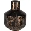 Maisons du Monde Vase en grès marron et doré H20