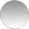 Maisons du Monde Miroir rond en métal noir D90