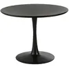 Maisons du Monde Table à manger 4/5 personnes noire D100