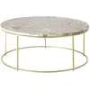 Maisons du Monde Table basse en pierre motif à chevrons