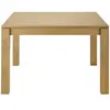 Maisons du Monde Table à manger carrée extensible 4 à 8 personnes L120/180
