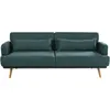 Maisons du Monde Canapé clic-clac 4 places vert