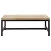 Maisons du Monde Table basse industrielle en bois de sapin massif et métal
