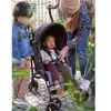 Poussette-canne multiposition vertbaudet Facilcity 2 noir/gris