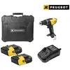 PEUGEOT OUTILLAGE Perceuse ENERGYDRILL-18V20 - 2 batteries 18V 2.0 Ah - 1 chargeur 250312