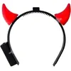 Serre-tête Cornes de Diable LED Rouge