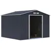 Abri de jardin acier 7,06 m2. Avec kit dancrage inclus ARCHERD27024