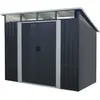 Abri De Jardin Acier 4.59 M2. Avec Kit D'ancrage Inclus
