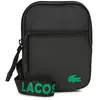 Bandoulière Lacoste Small LCST Slimline Piqué noir vert