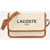 Heritage Canvas Crossover Bag par Lacoste Beige T.U Sacs