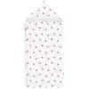 Petit Bateau - Cape de Bain Coeurs Ecru taille unique