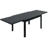 Table de Jardin à lattes 135-270cm Gris Sydney