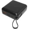 Akashi Batterie de Secours Cable 22.5W Charge Rapide (Noir)
