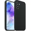 Akashi Coque de protection en silicone noir- Samsung Galaxy A55 5G