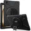 Akashi Coque Antichoc pour Galaxy Tab A9 Plus Béquille et Poignée rotative Noir