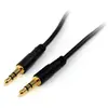 Altadif Cable Audio Stereo Jack / Jack - 3,5Mm Male/Male - Noir 1 Metre