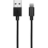 Akashi Câble Lightning / USB iPhone, iPod, iPad Nylon Tressé Noir