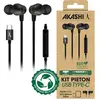Altadif Akashi Kit Piéton USB-C Noir