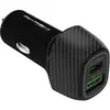 Altadif Akashi Turbo Chargeur Allume Cigare USB-C 18W + USB-A Quick Charge 3.0