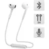 Akashi Ecouteurs Bluetooth avec Micro Argent